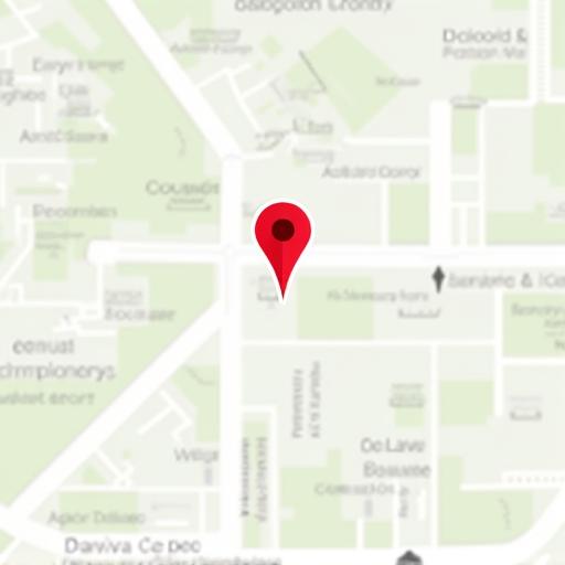 A map showing the location of BanyanVerve Landscapes on Ashoka Marg, Pune.