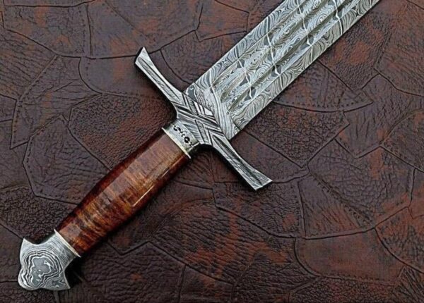 Medieval Damascus Steel Viking Sword