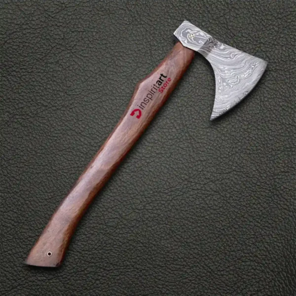 Damascus Hand Forged Axe