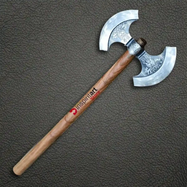 Hand-Forged Double Head Axe