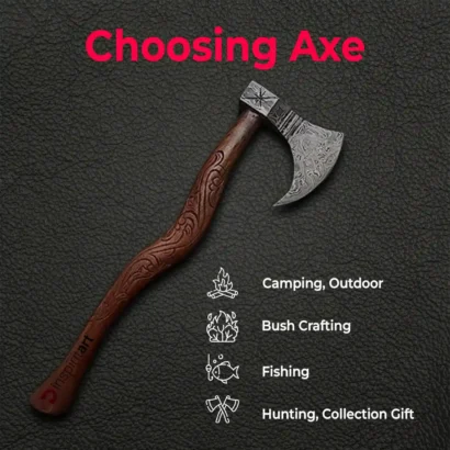 Instructions related Custom Handmade Viking Axe