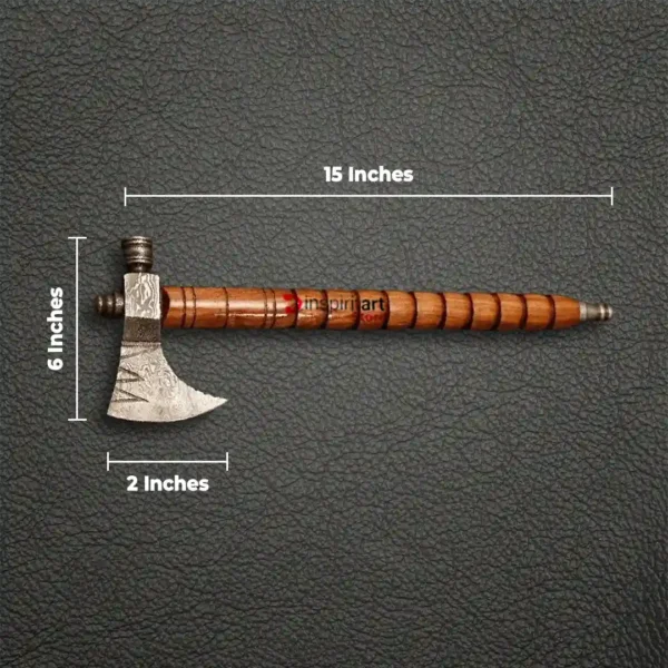 Measurement of Handmade Tomahawk Axe
