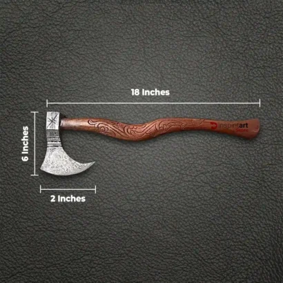 Measurement related Custom Handmade Viking Axe