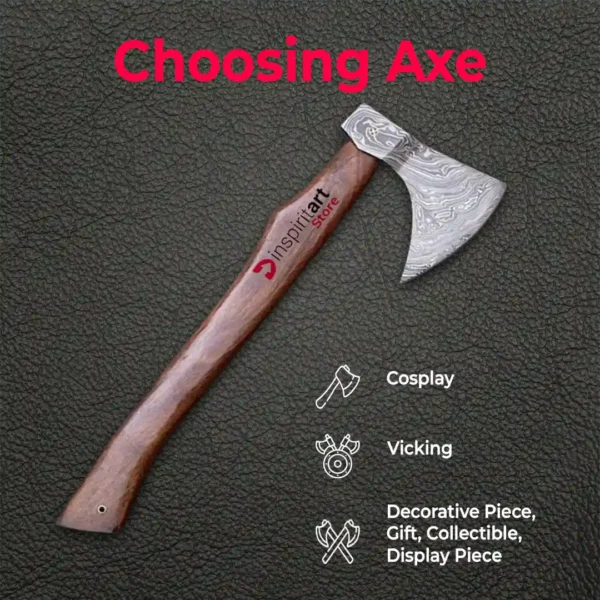 Qualities of Damascus Hand Forged Axe