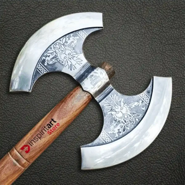 The Hand-Forged Double Head Axe