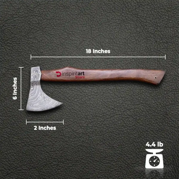 instructions related Damascus Hand Forged Axe