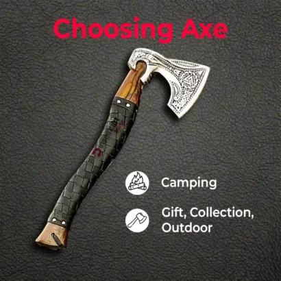Benefits of Hand-Forged Viking Bearded Axe with Wood Handle
