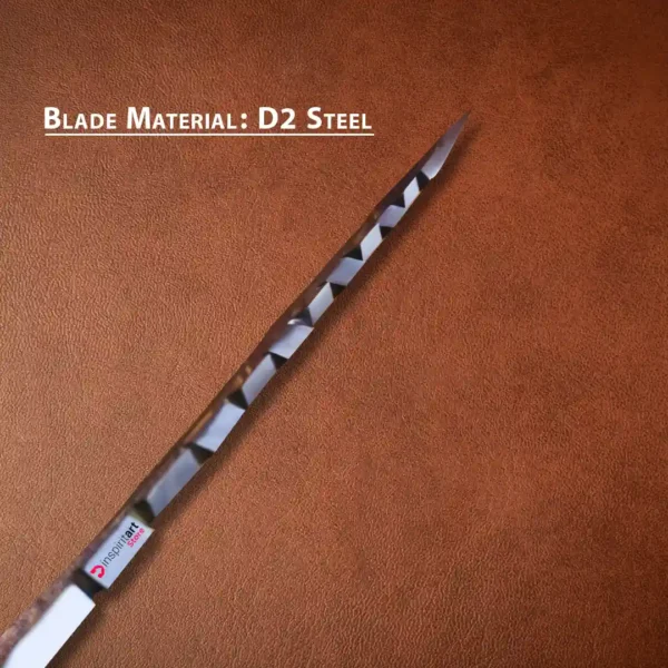 Blade of Custom Handmade Hunting Knife