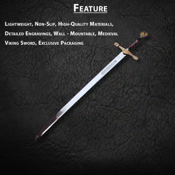 Feature of Handcrafted Excalibur Sword