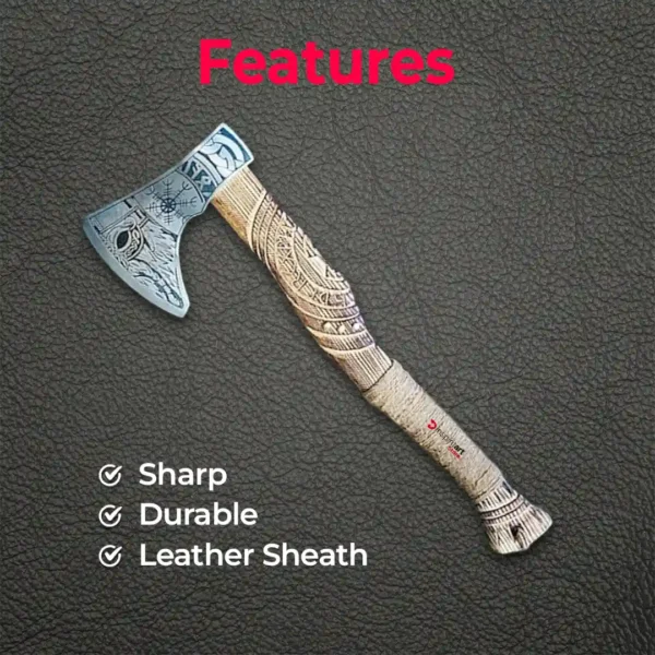 Features of Viking Inspired Rosewood Hand Forged Bearded Axe