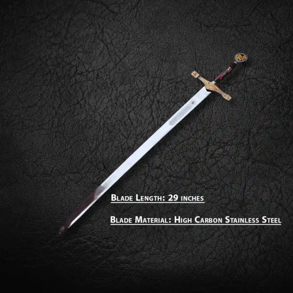 Measurement of Handcrafted Excalibur Sword