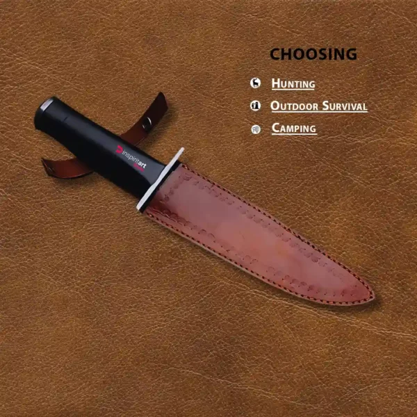 Usage of Custom Handmade Combat Knife