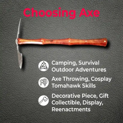 Usage of Personalized Viking Tomahawk Axe