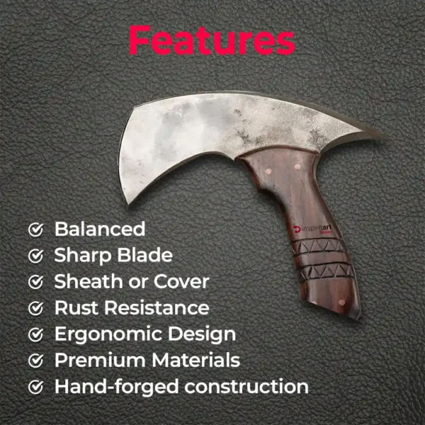 Features of Tomahawk Hand-Forged Throwing Axe