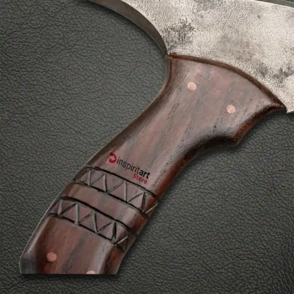Handle of Tomahawk Hand-Forged Throwing Axe